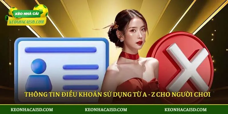 Thông tin điều khoản sử dụng từ A - Z cho người chơi